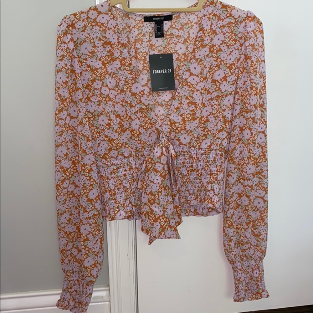 NWT Floral Top